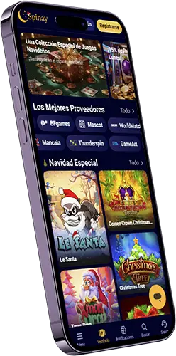 Características de la aplicación Spinae Casino
